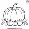 Pumpkin Decoration Coloring Pages