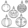 Pumpkin Ornament Coloring Pages