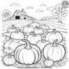 Pumpkin Patch Fun Coloring Pages