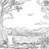 Quiet Reflections Coloring Pages