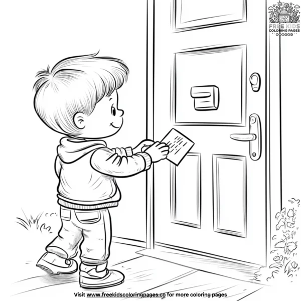 Random acts of kindness coloring pages