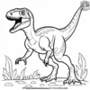 Raptor Chase Adventures Coloring Pages