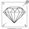 Rectangle and Diamond Coloring Pages