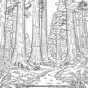 Redwood Giants Coloring Pages