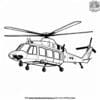 Rescue Helicopter Coloring Pages