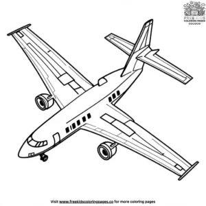 Rescue plane coloring pages