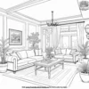 Restful Spaces Coloring Pages