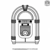 Retro Jukebox Jive Coloring Pages