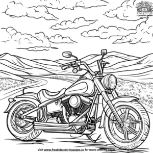 Ride on! Coloring pages