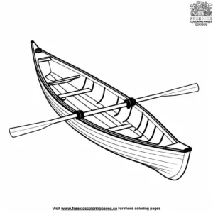 Rowboat Coloring Pages