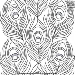 Royal plume coloring pages