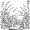 Rustling Grass Coloring Pages