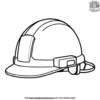 Safety Helmet Coloring Pages