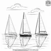 Sailboat Serenity Coloring Pages