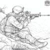 Sniper Coloring Pages