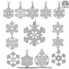 Snowflake Decor Coloring Pages