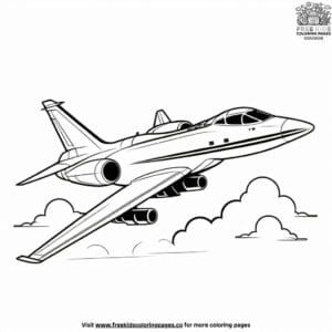 Soaring Jet Dreams Coloring Pages