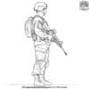 Soldier Coloring Pages