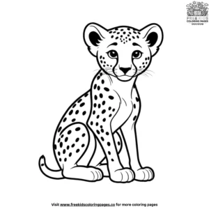 Spotted Cub Coloring Pages