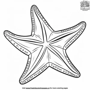 Starfish Coloring Pages