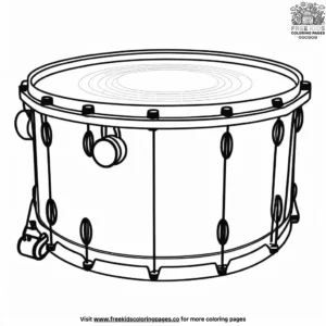 Steel Drum Coloring Pages