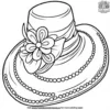 Stylish Hats Coloring Pages