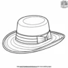 Summer Hat Coloring Pages