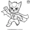 Super Pet Heroes Coloring Pages