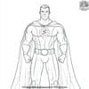 Superhero Teacher Coloring Pages