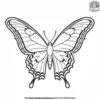 Swallowtail Butterfly Coloring Pages