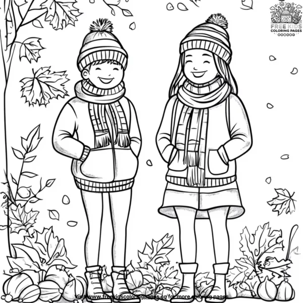 Sweater weather coloring pages