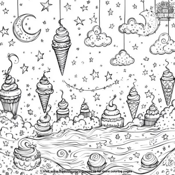 Sweet dreams coloring pages