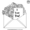 Sweet Love Notes Coloring Pages