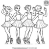 Tap Dance Rhythms Coloring Pages