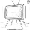 Television Coloring Pages