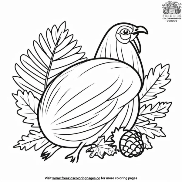 Thanksgiving crafts coloring pages