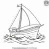 Tiny Little Ship Coloring Pages