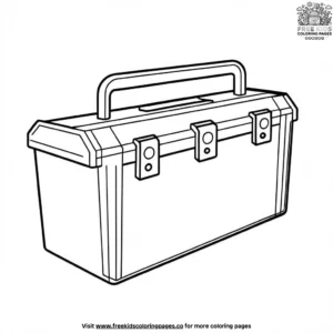 Toolbox Coloring Pages