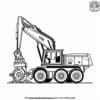 Tough Rock Drill Vehicle Coloring Pages