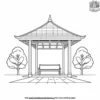 Town Pavilion Coloring Pages