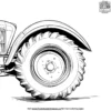 Tractor Fender Coloring Pages