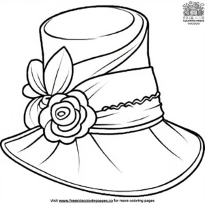 Traditional Hats Coloring Pages