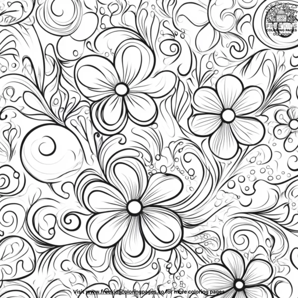 Tranquil mind coloring pages