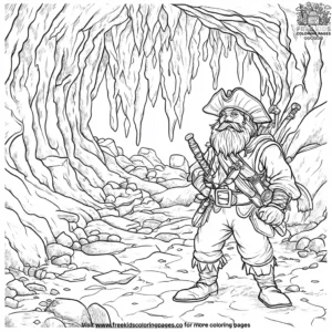 Treasure Hunt Crew Coloring Pages