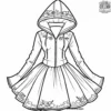 Trendy Hooded Jackets Coloring Pages