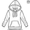 Trendy Hoodies Coloring Pages