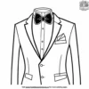 Tuxedo Time Coloring Pages