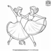 Twirl and Spin Coloring Pages