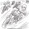 Two Wheel Thrills Coloring Pages