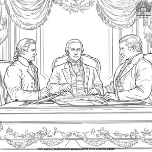 Us constitution coloring pages